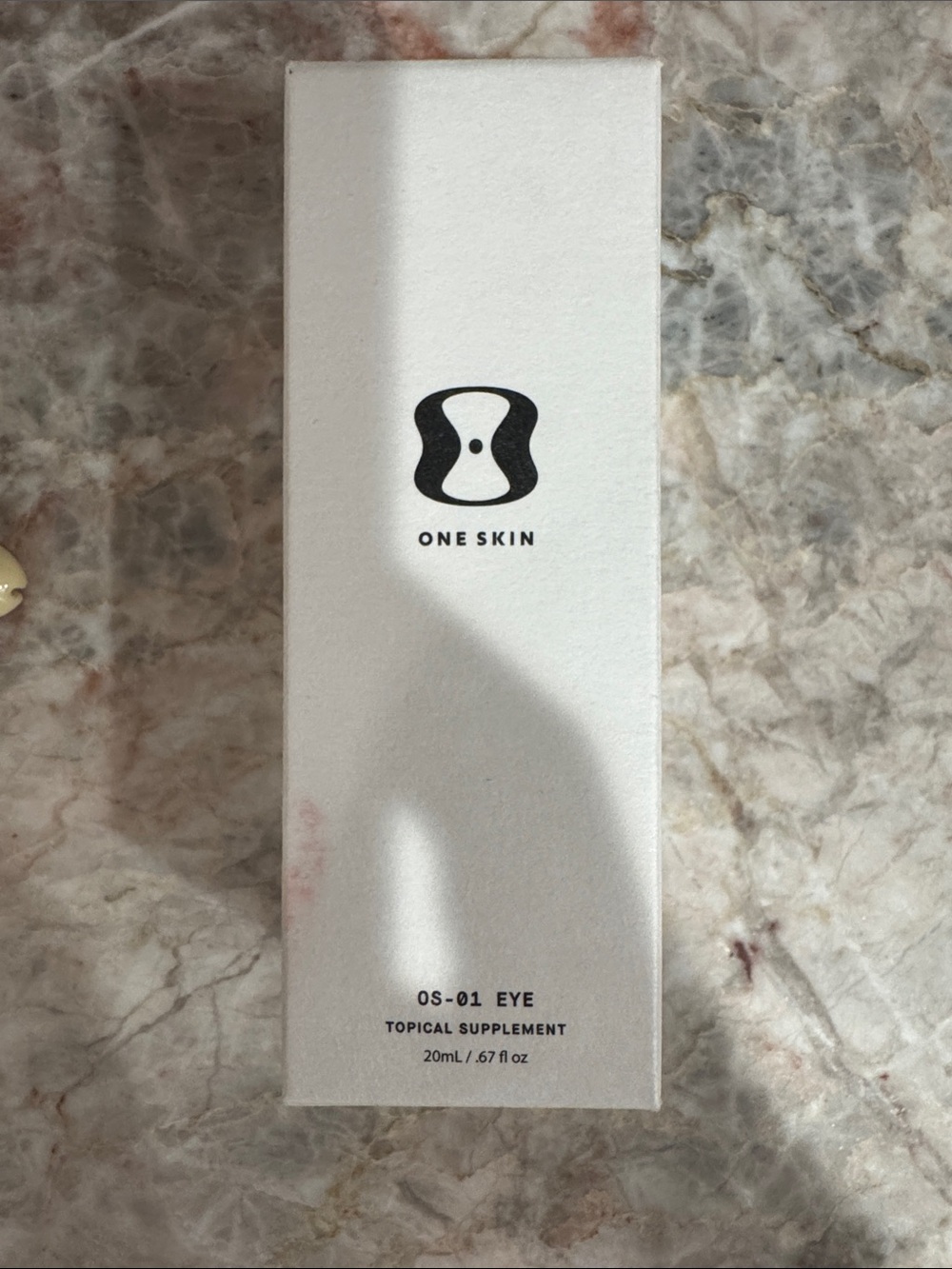 One Skin OS-01 Eye Topical Supplement – 20 ml unsealed new in the box